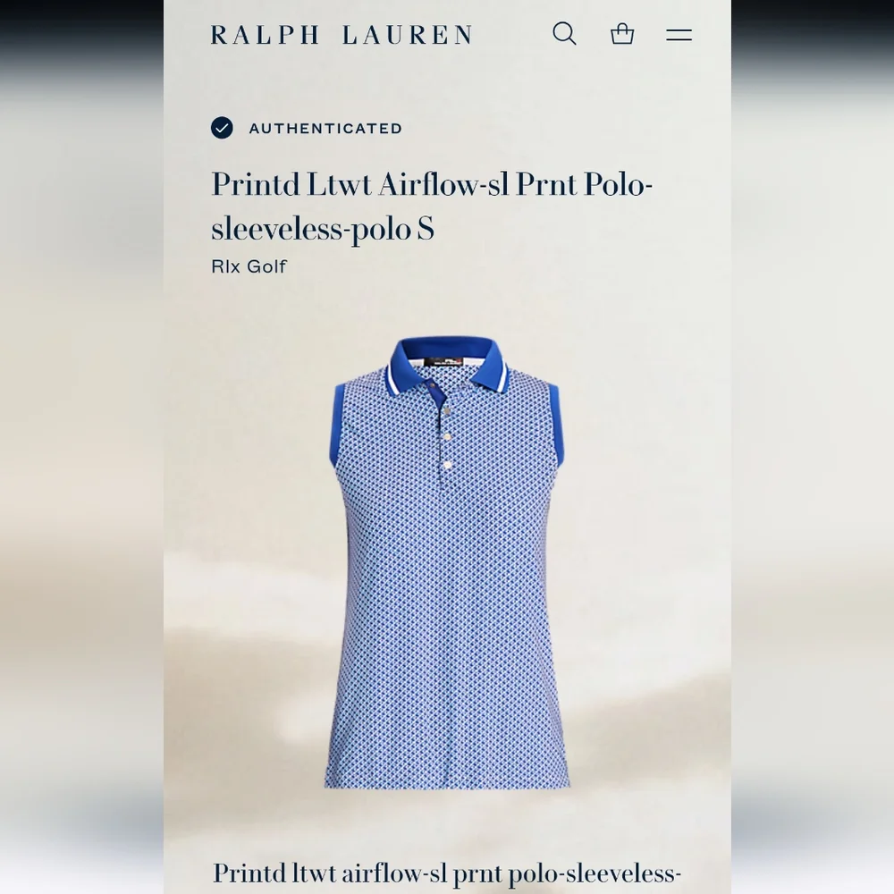 RLX Ralph Lauren - Airflow Polo (Golf) - Picture 1 of 3